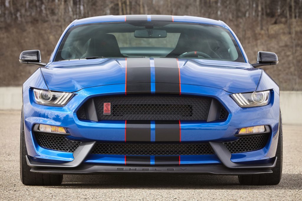 2017 Ford Shelby GT350R in Lightning Blue