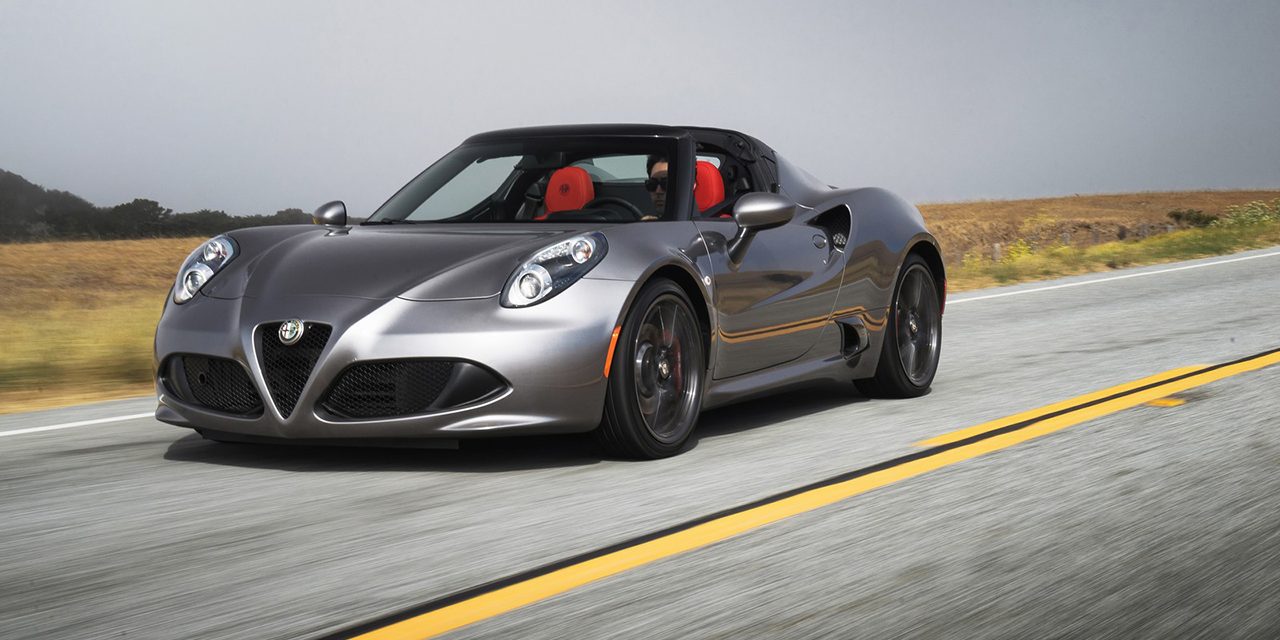 2016 Alfa Romeo 4C Spider